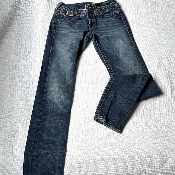 True Religion Julie skinny stretchy jeans. Size 27. Worn lightly. - Picture 1 of 5